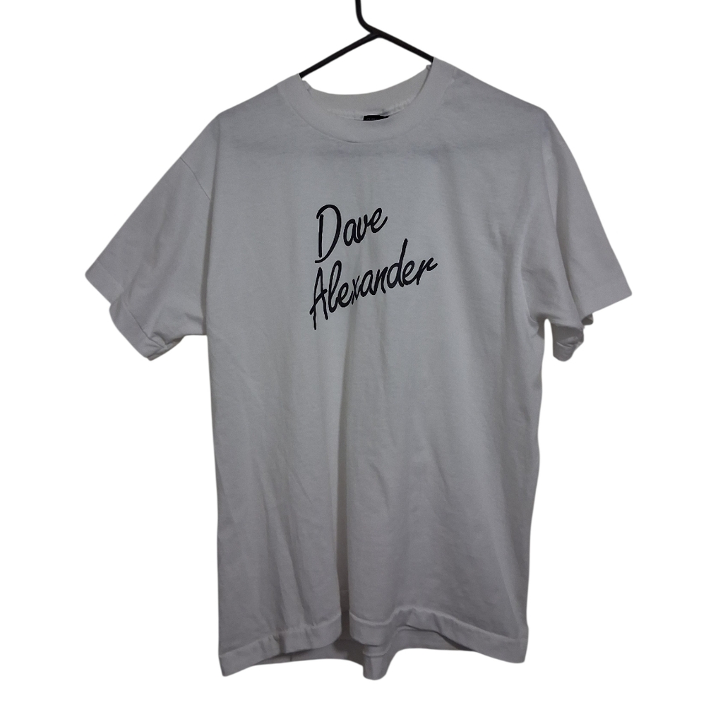 Vintage Dave Alexander The Stooges Punk Western Swing Is Back  T Shirt Large